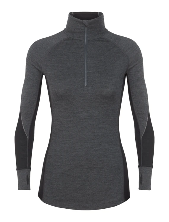 Icebreaker 260 Zone Ls Half Zip Thermoshirt Dames 5 Icebreaker 260 Zone Ls Half Zip Thermoshirt Dames - Afbeelding 3
