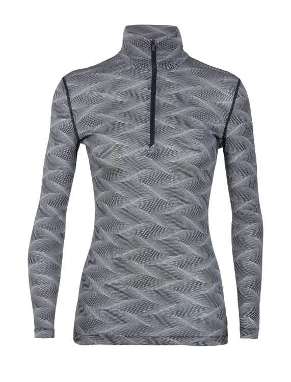 Icebreaker 200 Oasis Ls Half Zip Curve Thermoshirt Dames 3 Icebreaker 200 Oasis Ls Half Zip Curve Thermoshirt Dames