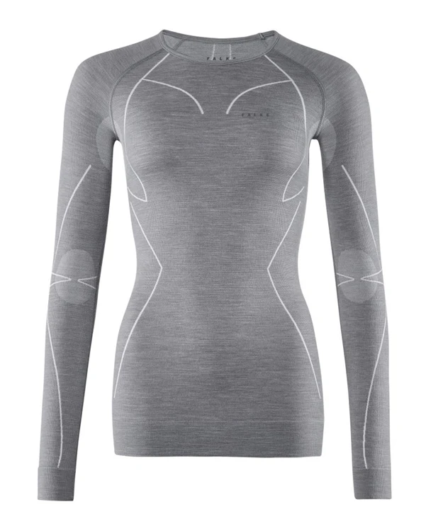 Falke Dames Longsleeve Wool-Tech Thermoshirt Dames 3 Falke Dames Longsleeve Wool-Tech Thermoshirt Dames