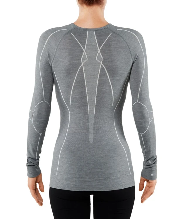 Falke Dames Longsleeve Wool-Tech Thermoshirt Dames 5 Falke Dames Longsleeve Wool-Tech Thermoshirt Dames - Afbeelding 3