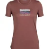 Icebreaker Tech Lite II Ss Trailhead T-Shirt Dames