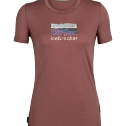 Icebreaker Tech Lite II Ss Trailhead T-Shirt Dames