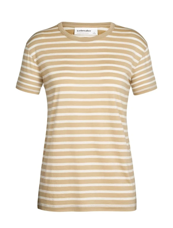 Icebreaker Granary Ss Stripe T-Shirt Dames 4 Icebreaker Granary Ss Stripe T-Shirt Dames - Afbeelding 2