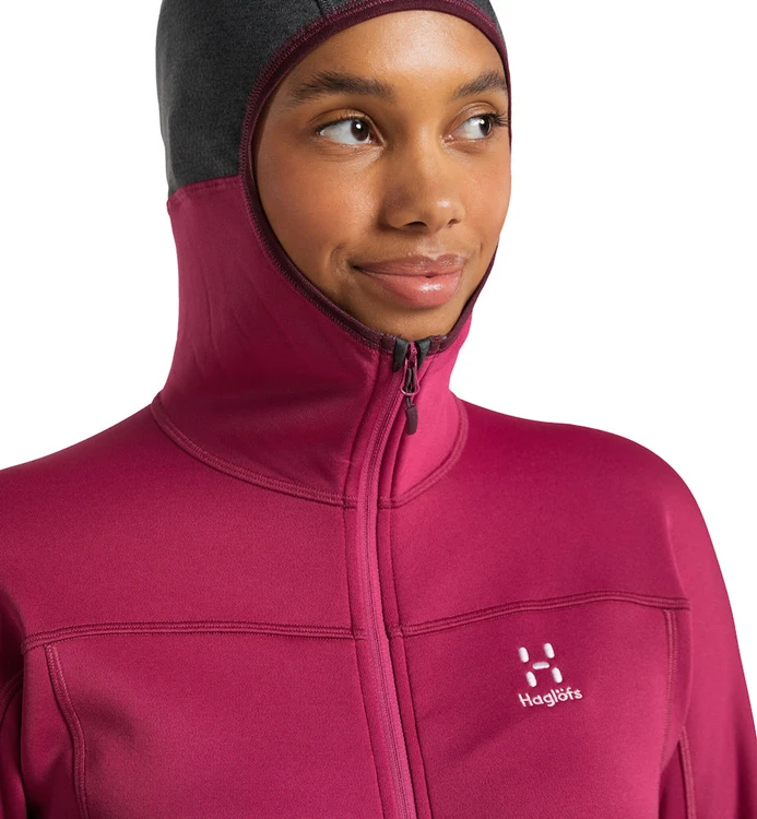 Haglöfs Haglofs Betula Hood Fleece Dames 5 Haglöfs Haglofs Betula Hood Fleece Dames - Afbeelding 3