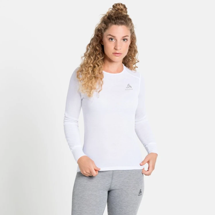 Odlo Top Crew Neck L/S Active Warm Eco Thermoshirt Dames 5 Odlo Top Crew Neck L/S Active Warm Eco Thermoshirt Dames - Afbeelding 3