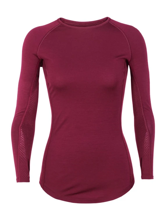 Icebreaker 200 Zone Ls Crewe Thermoshirt Dames 4 Icebreaker 200 Zone Ls Crewe Thermoshirt Dames - Afbeelding 2