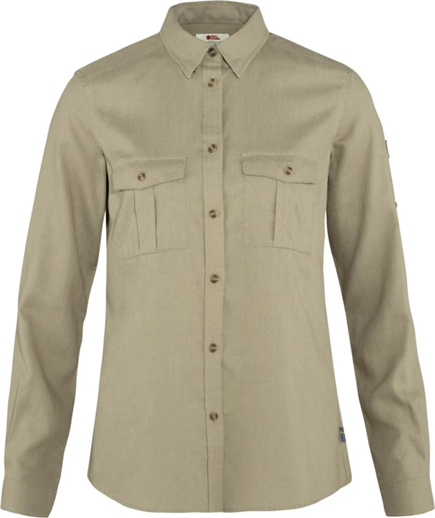 FJÄLLRÄVEN Fjallraven Övik Travel Ls Overhemd Dames 3 FJÄLLRÄVEN Fjallraven Övik Travel Ls Overhemd Dames