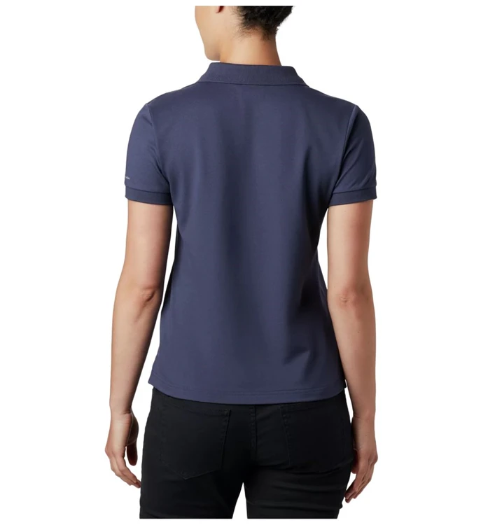 Columbia Lakeside Trail Solid Pique Polo Dames 4 Columbia Lakeside Trail Solid Pique Polo Dames - Afbeelding 2
