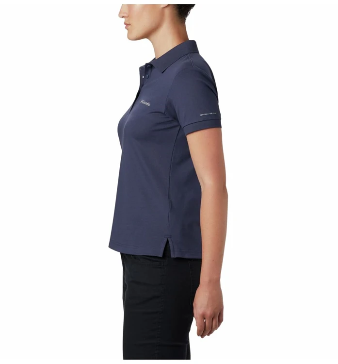 Columbia Lakeside Trail Solid Pique Polo Dames 5 Columbia Lakeside Trail Solid Pique Polo Dames - Afbeelding 3