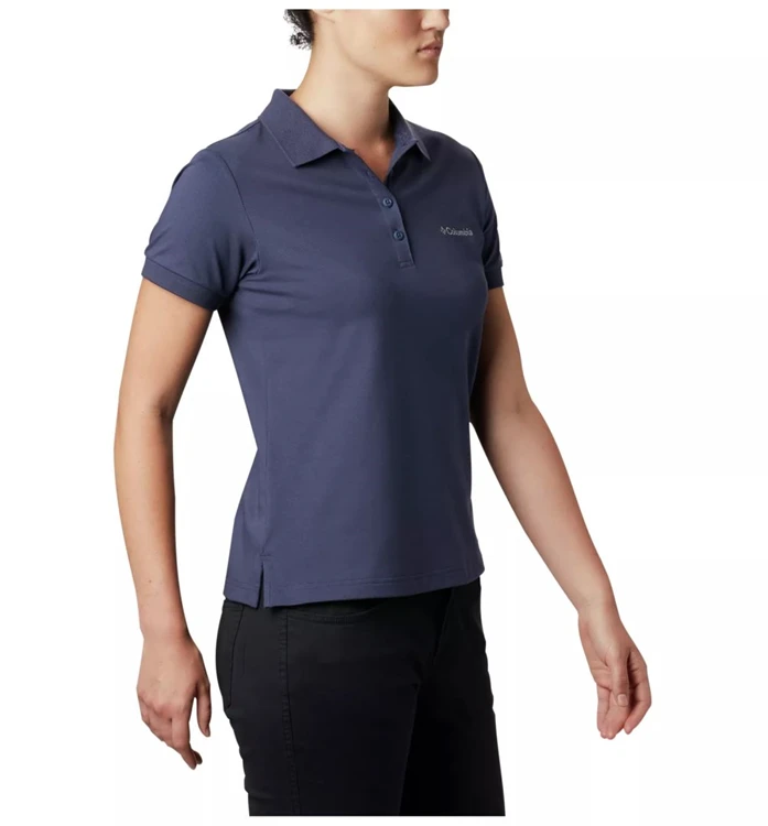 Columbia Lakeside Trail Solid Pique Polo Dames 7 Columbia Lakeside Trail Solid Pique Polo Dames - Afbeelding 5