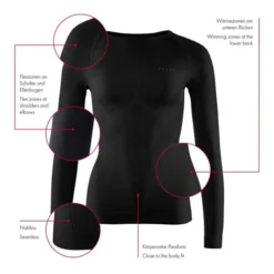 Falke W Longsleeved Hemd Dames